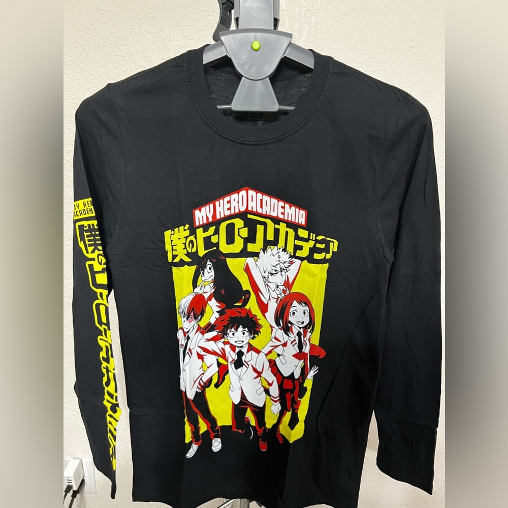 Graphic Long Sleeved T-Shirt “My Hero Academia”